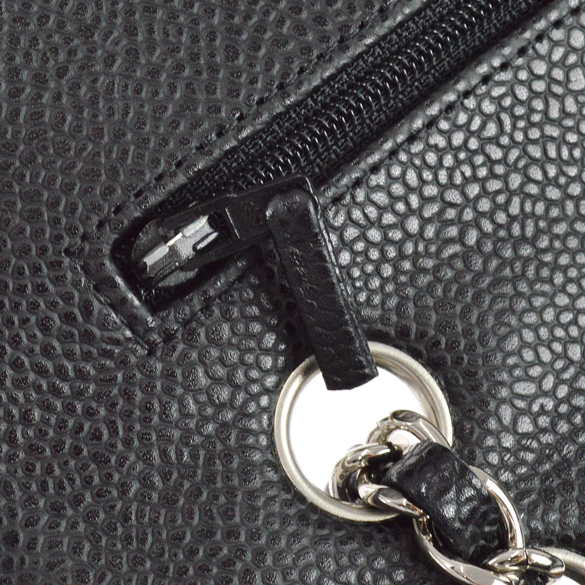 Chanel Classic Double Flap Medium Shoulder Bag Black Caviar