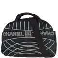 Chanel Sport Line Duffle Gym Bag Black