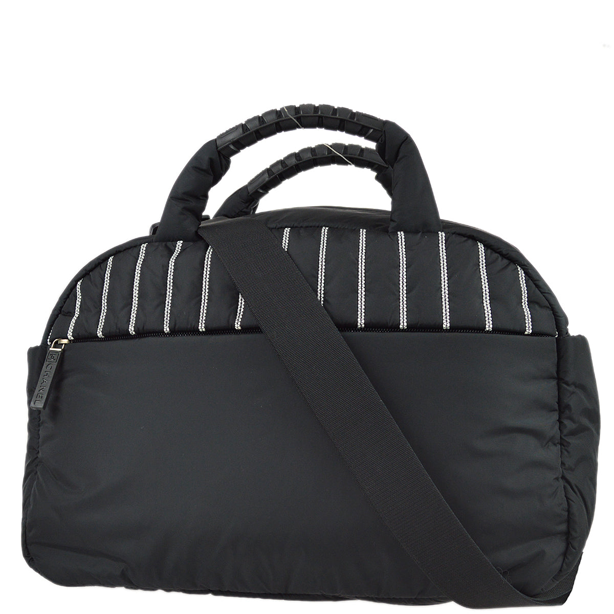 Chanel Sport Line Duffle Gym Bag Black