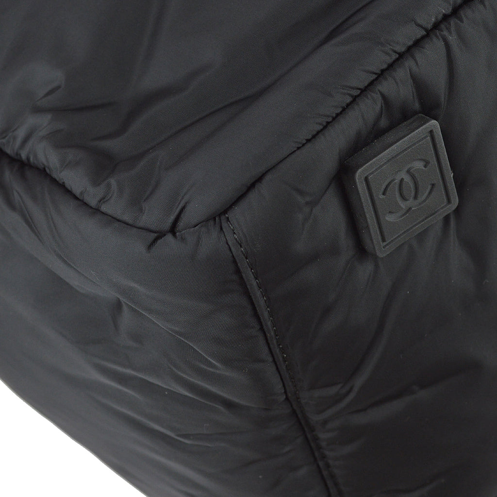 Chanel Sport Line Duffle Gym Bag Black