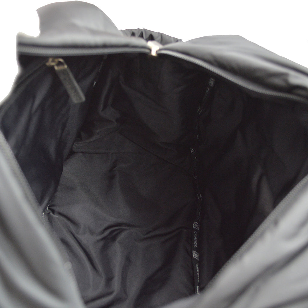 Chanel Sport Line Duffle Gym Bag Black