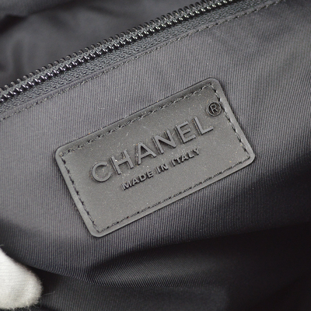 Chanel Sport Line Duffle Gym Bag Black