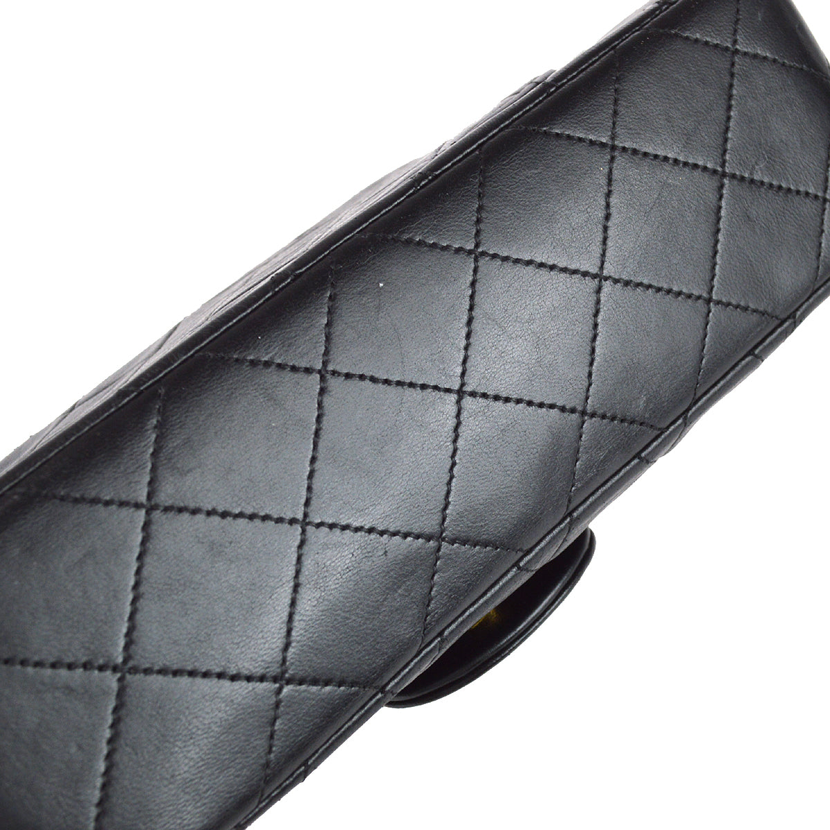 Chanel Black Lambskin Small Classic Double Flap Bag