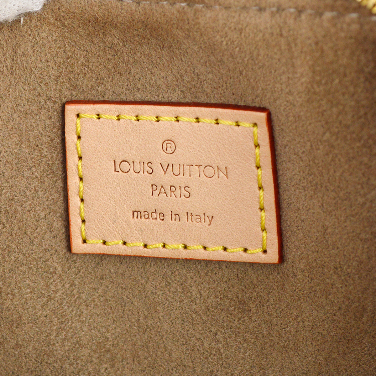 Louis Vuitton 2011 Black Monogram Multicolor Alma PM M40444