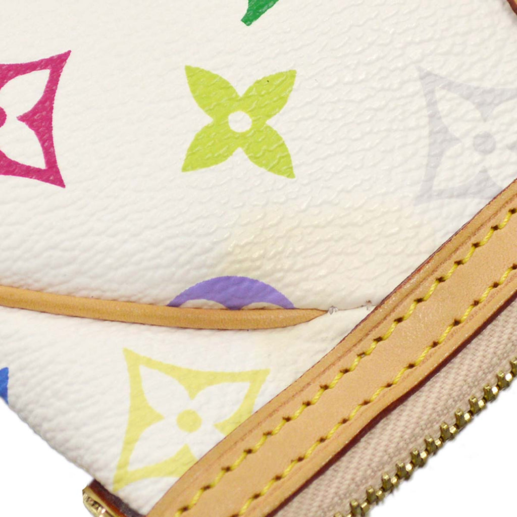 Louis Vuitton 2010 Multicolor Pochette Milla MM Handbag M60096