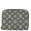 Louis Vuitton 2012 Navy Monogram Idylle Zippy Coin Purse Wallet M63004