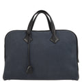 Hermes 2012 Black Toile H Swift Victoria 2 12H
