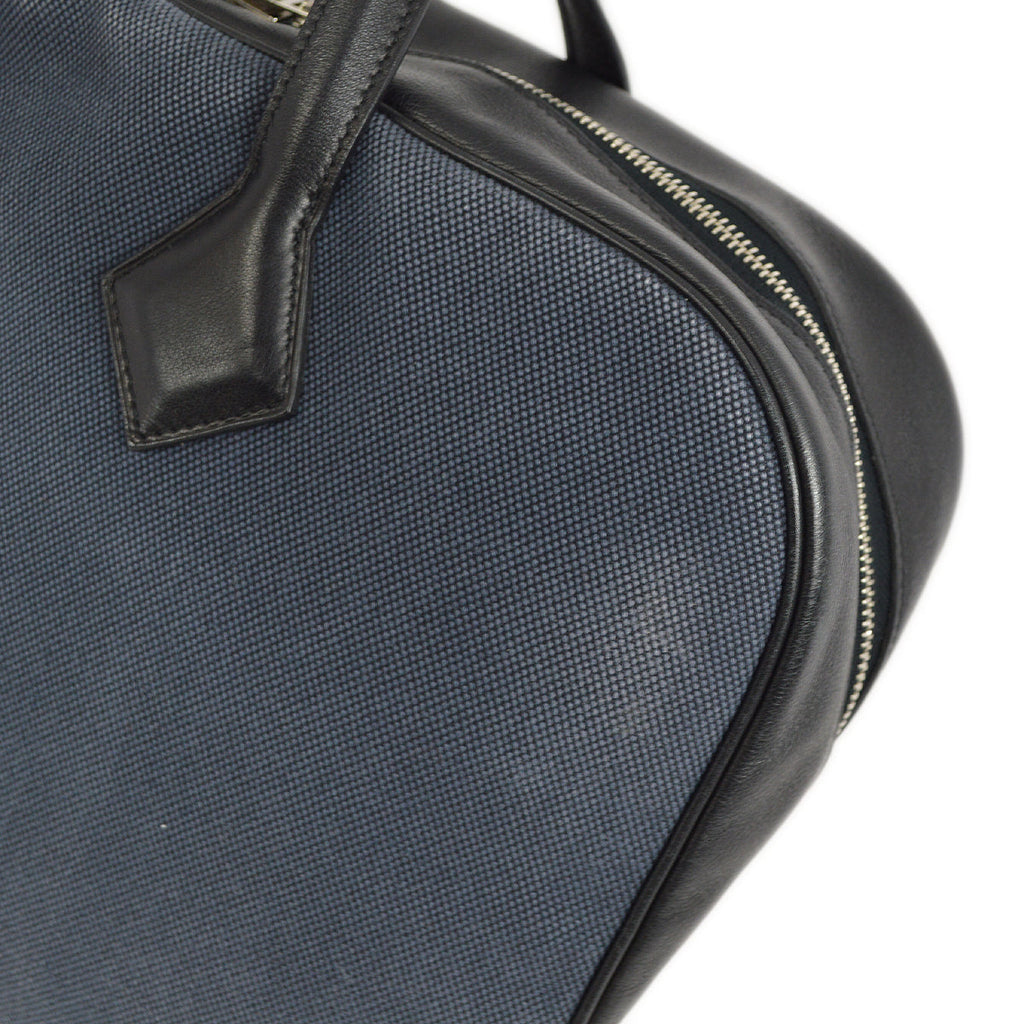 Hermes 2012 Black Toile H Swift Victoria 2 12H