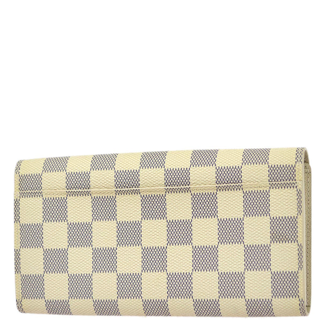 Louis Vuitton 2016 Damier Azur Portefeuille Sarah N63208