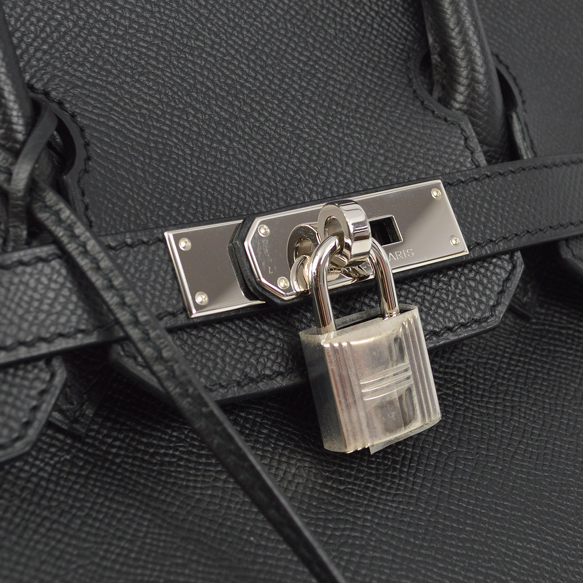 Hermes 2010 Black Epsom Birkin 30 Handbag