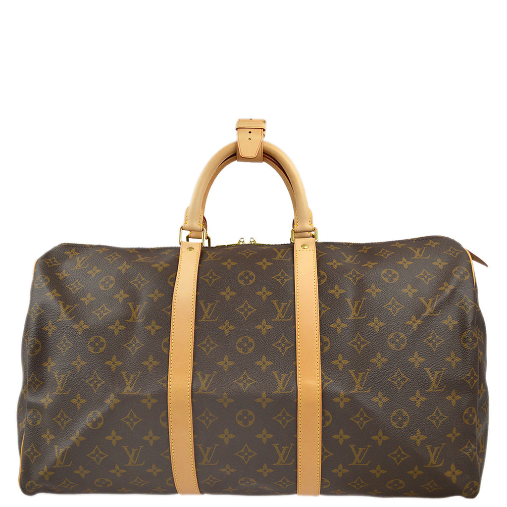 Louis Vuitton 2010 Monogram Keepall 50 Duffle Travel Handbag M41426