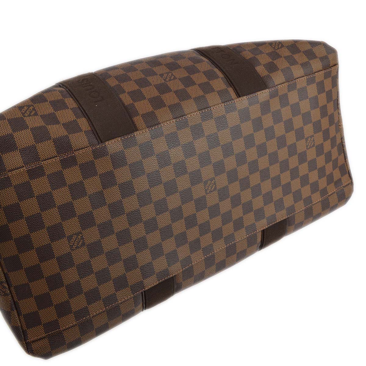Louis Vuitton 2011 Damier Weekender MM Shoulder Duffle Bag N41138