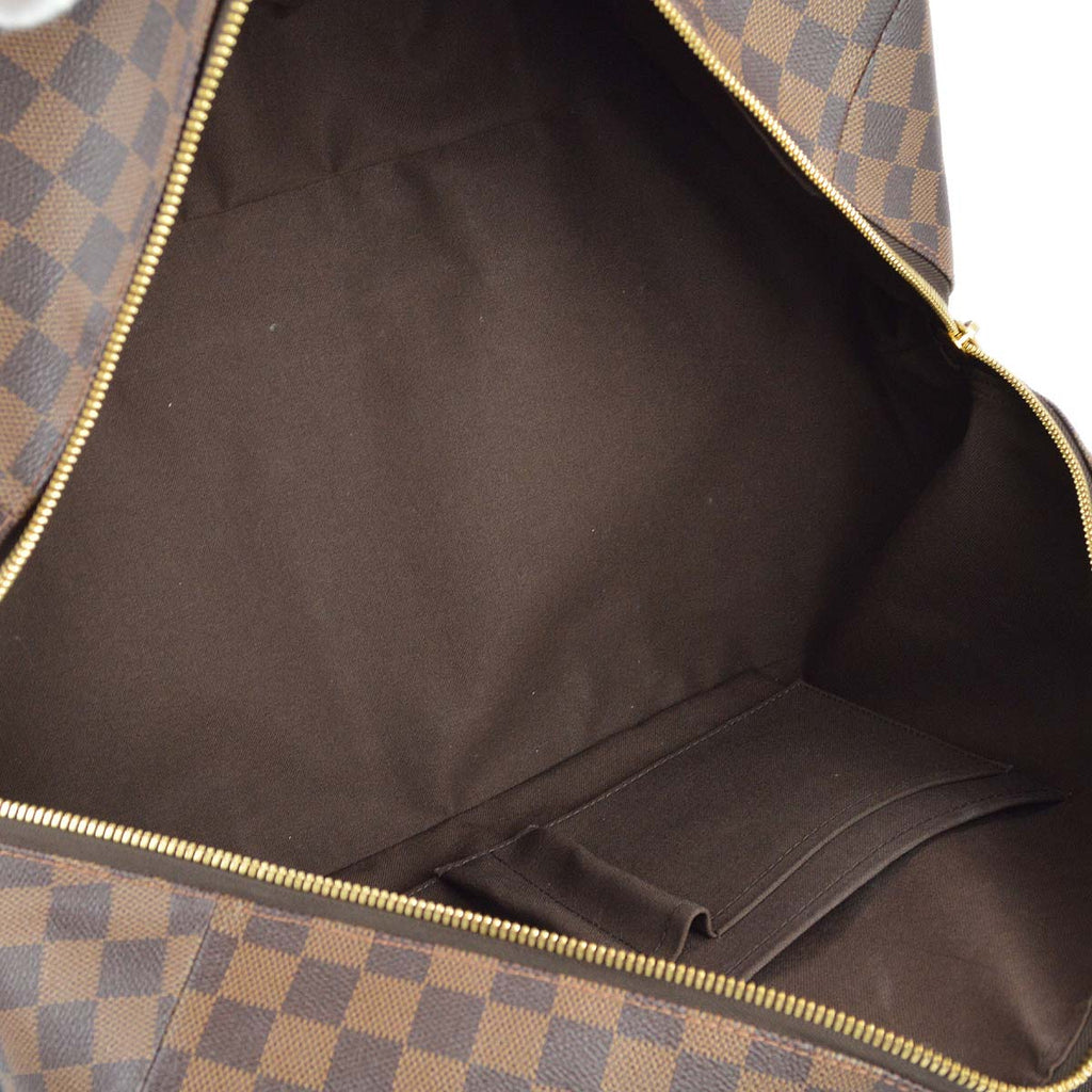 Louis Vuitton 2011 Damier Weekender MM Shoulder Duffle Bag N41138