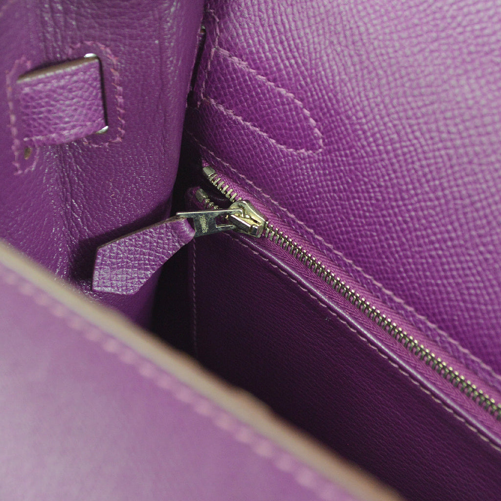 Hermes 2014 Anemone Epsom Kelly 32 Sellier