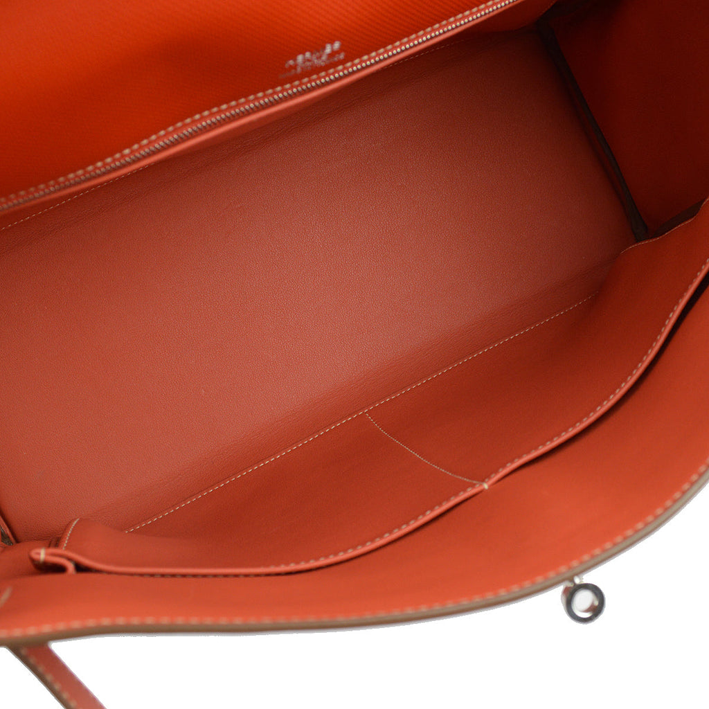 Hermes 2014 Sanguine Grand H Swift Kelly 35 Ghillies