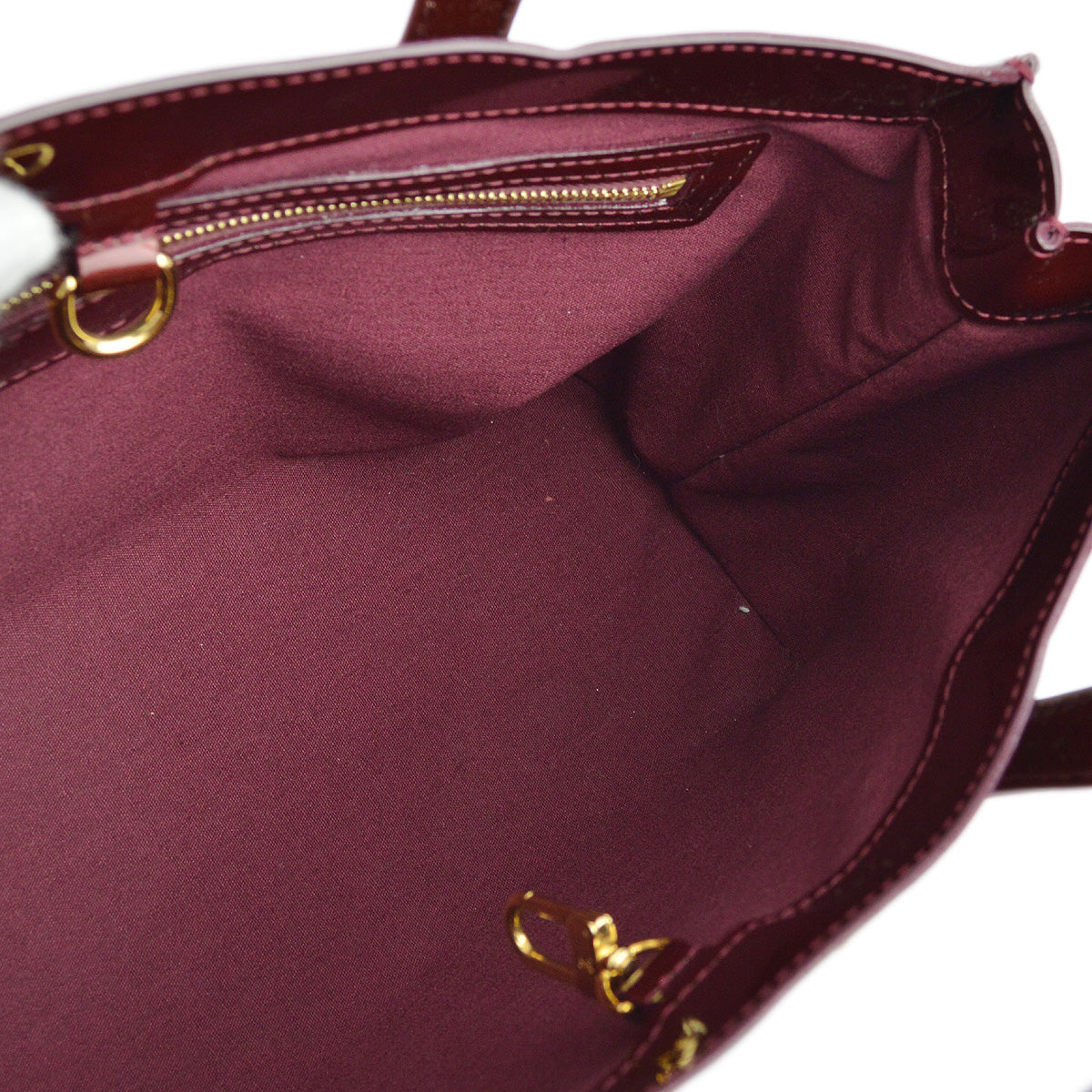 Louis Vuitton 2010 Red Monogram Vernis Wilshire PM Tote Bag M91644