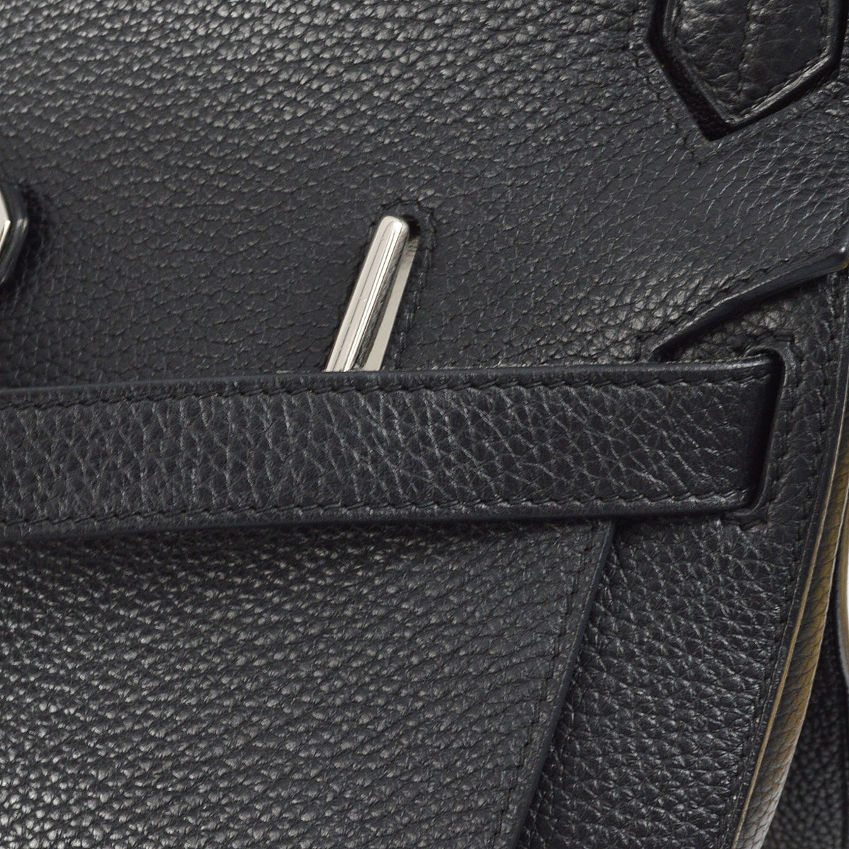 Hermes 2013 Black Taurillon Clemence Jypsiere 34 Shoulder Bag