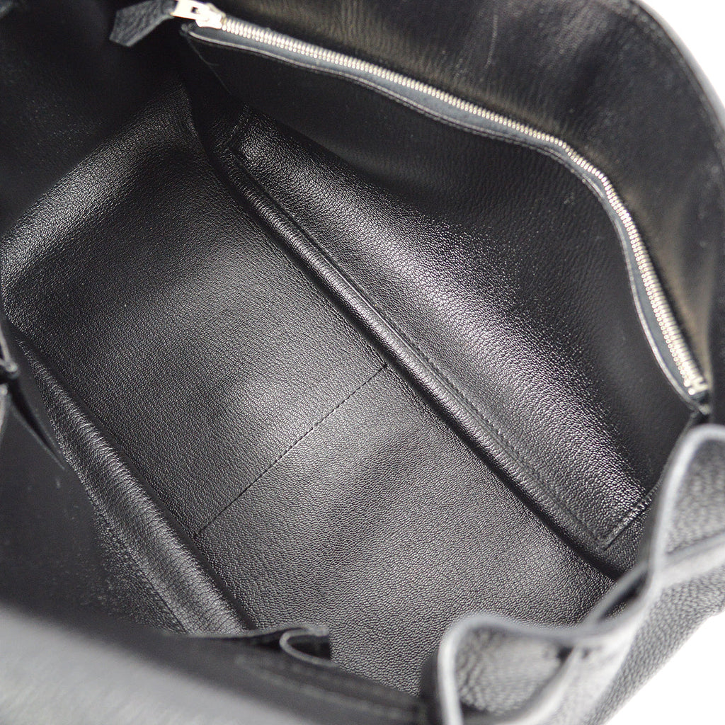 Hermes 2013 Black Taurillon Clemence Jypsiere 34 Shoulder Bag