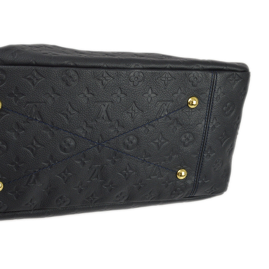 Louis Vuitton 2011 Navy Monogram Empreinte Artsy MM Handbag M93448