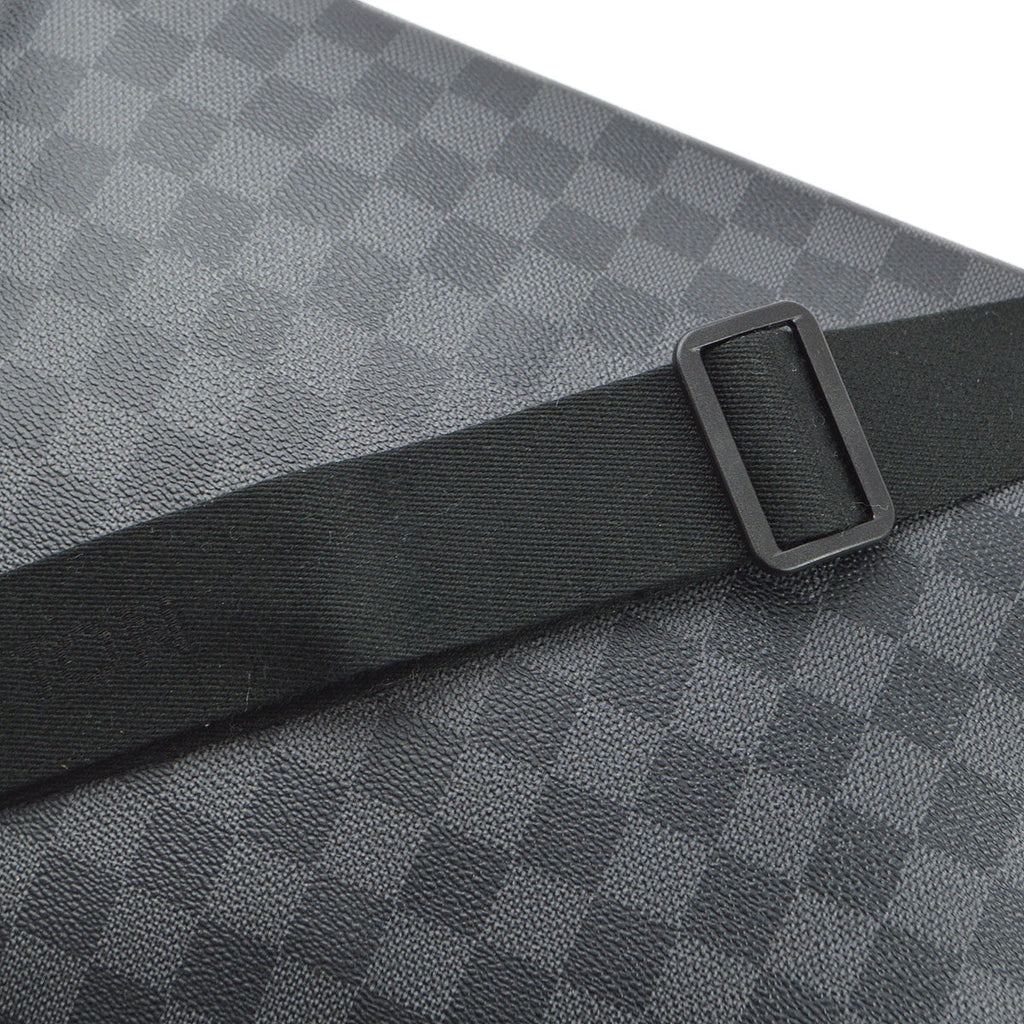 Louis Vuitton 2011 Damier Graphite Mick MM Shoulder Bag N41106