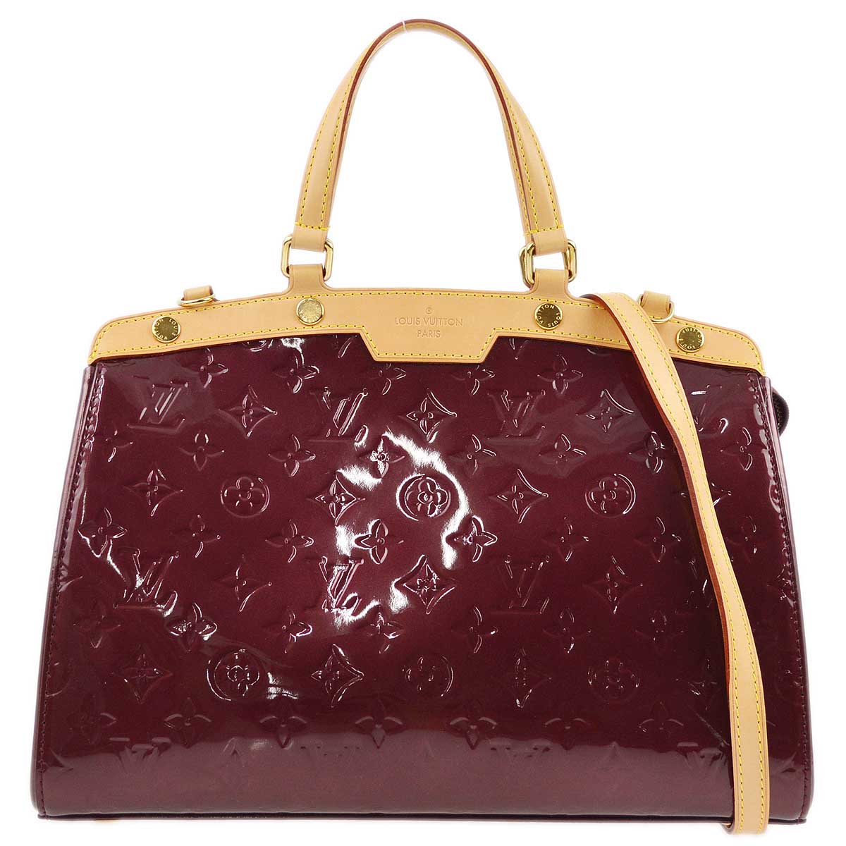 Louis Vuitton 2012 Purple Monogram Vernis Blair MM M91690
