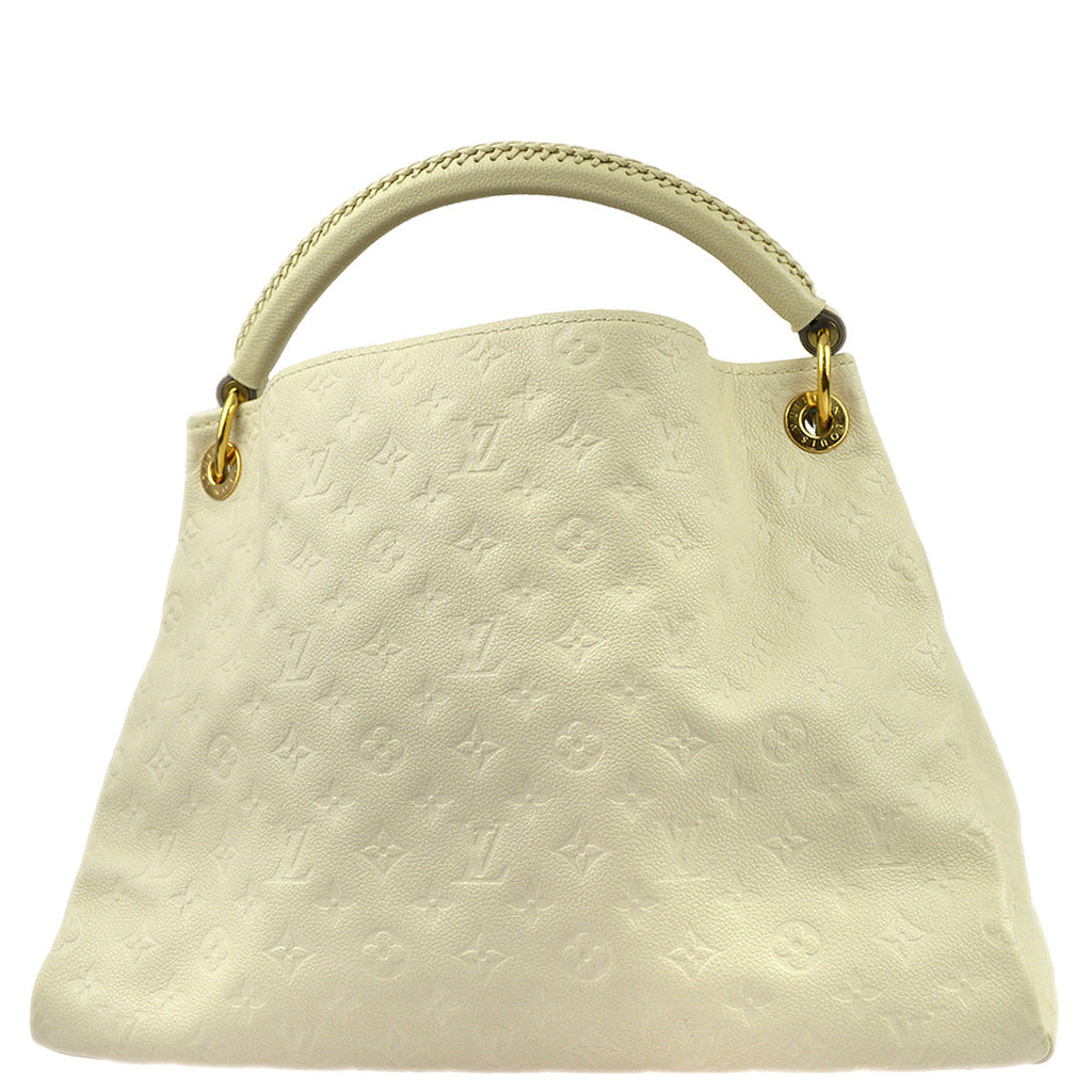 Louis Vuitton 2011 White Monogram Empreinte Artsy MM M93449