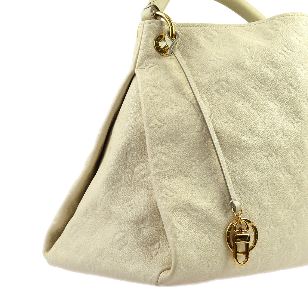 Louis Vuitton 2011 White Monogram Empreinte Artsy MM M93449