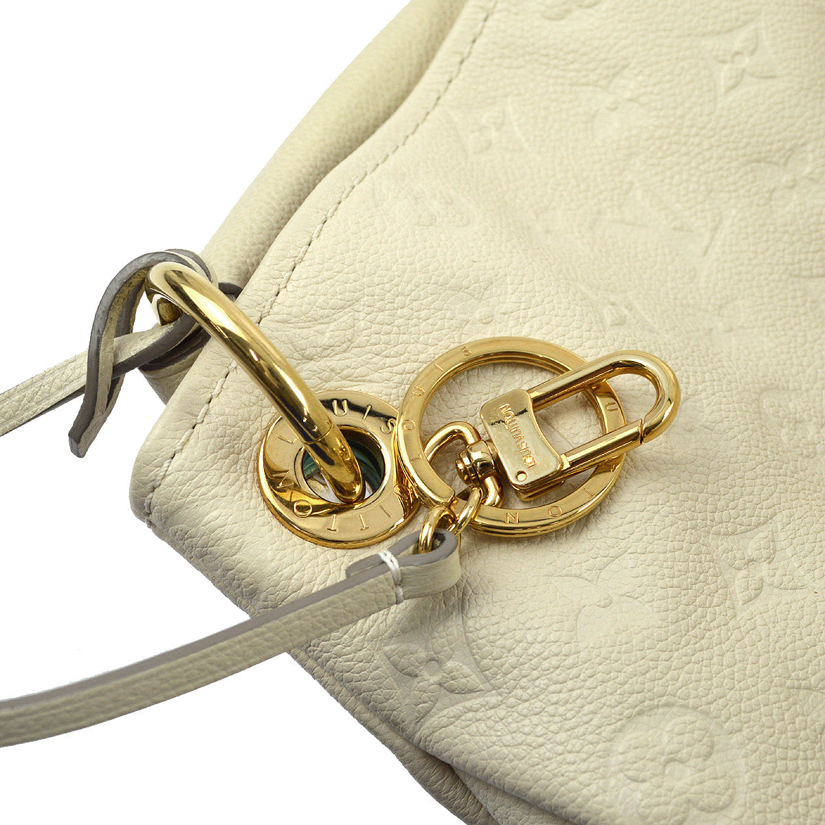 Louis Vuitton 2011 White Monogram Empreinte Artsy MM M93449