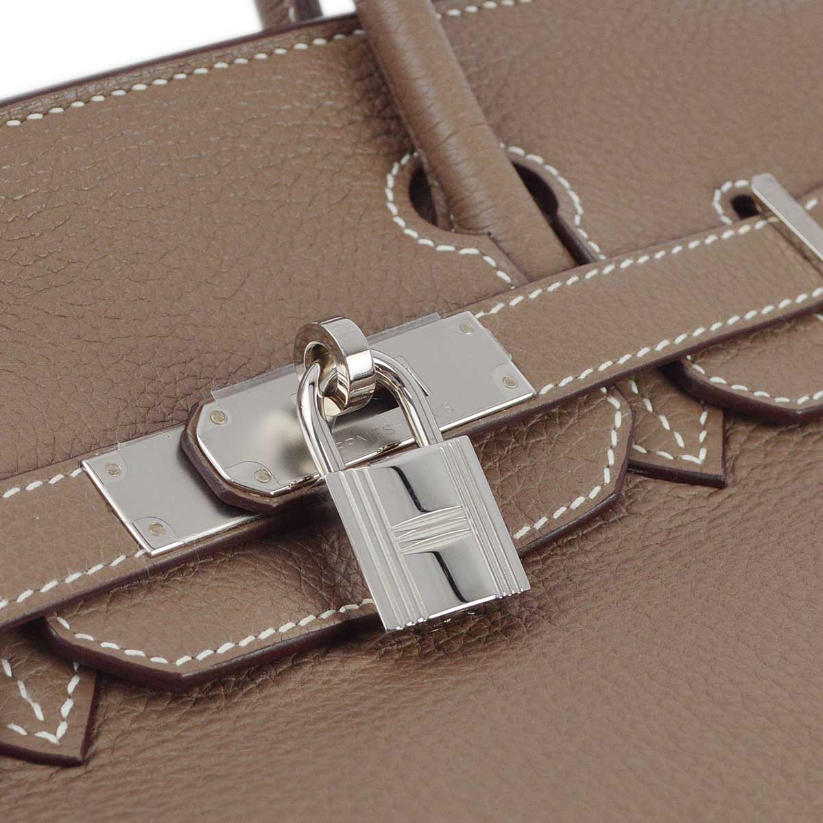 Hermes 2010 Etoupe Gray Togo Birkin 30