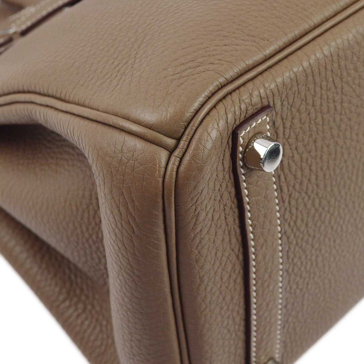 Hermes 2010 Etoupe Gray Togo Birkin 30