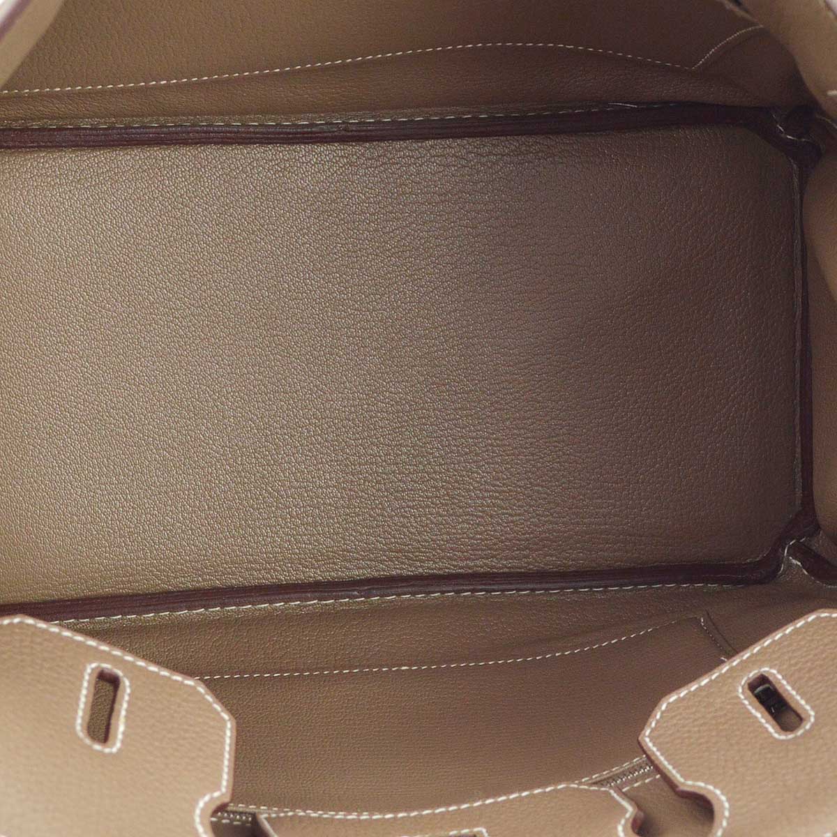 Hermes 2010 Etoupe Gray Togo Birkin 30