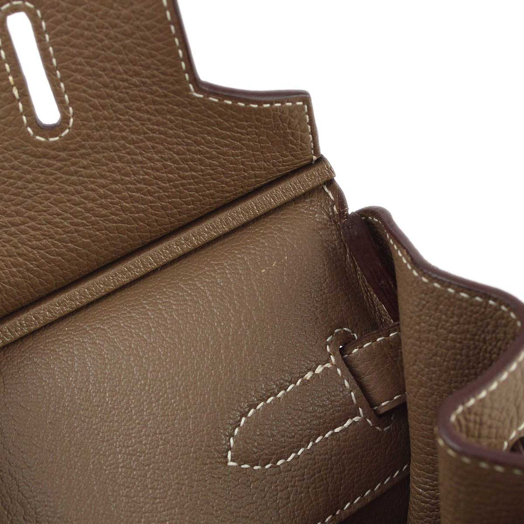 Hermes 2010 Etoupe Gray Togo Birkin 30