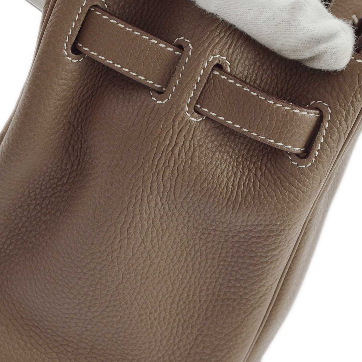 Hermes 2010 Etoupe Gray Togo Birkin 30