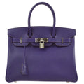 Hermes 2010 Iris Epsom Birkin 30 Handbag