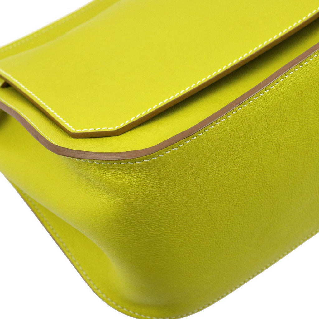 Hermes 2013 Yellow Swift Jypsiere 28 Shoulder Bag