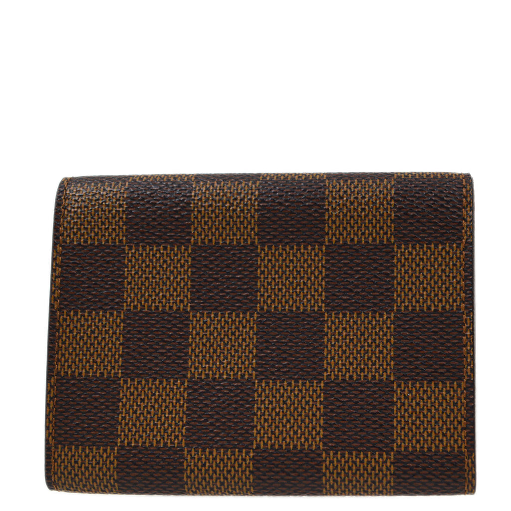 Louis Vuitton 2011 Damier Enveloppe Carte De Visite Card Case N62920 Small New
