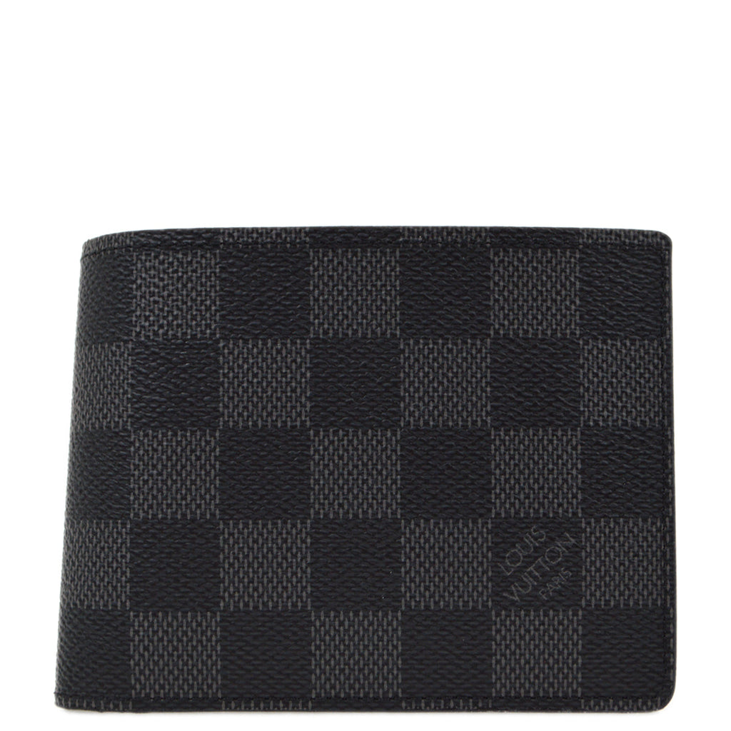 Louis Vuitton 2010 Damier Graphite Portefeuille Multiple Wallet N62663