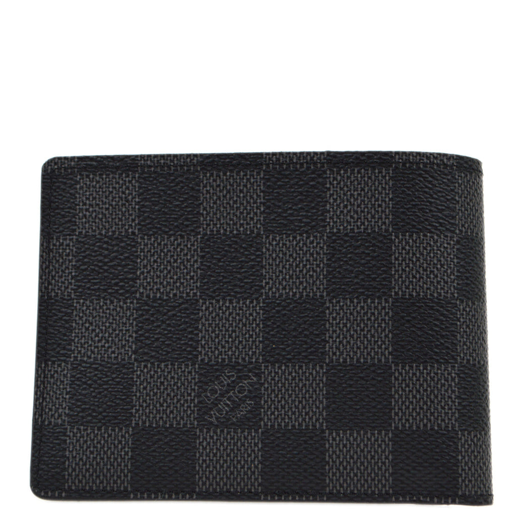 Louis Vuitton 2010 Damier Graphite Portefeuille Multiple Wallet N62663
