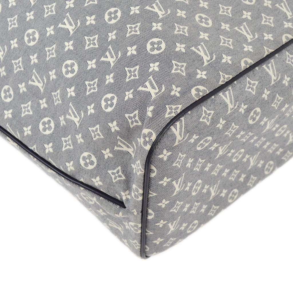 Louis Vuitton 2012 Navy Monogram Idylle Neverfull MM Tote M40514