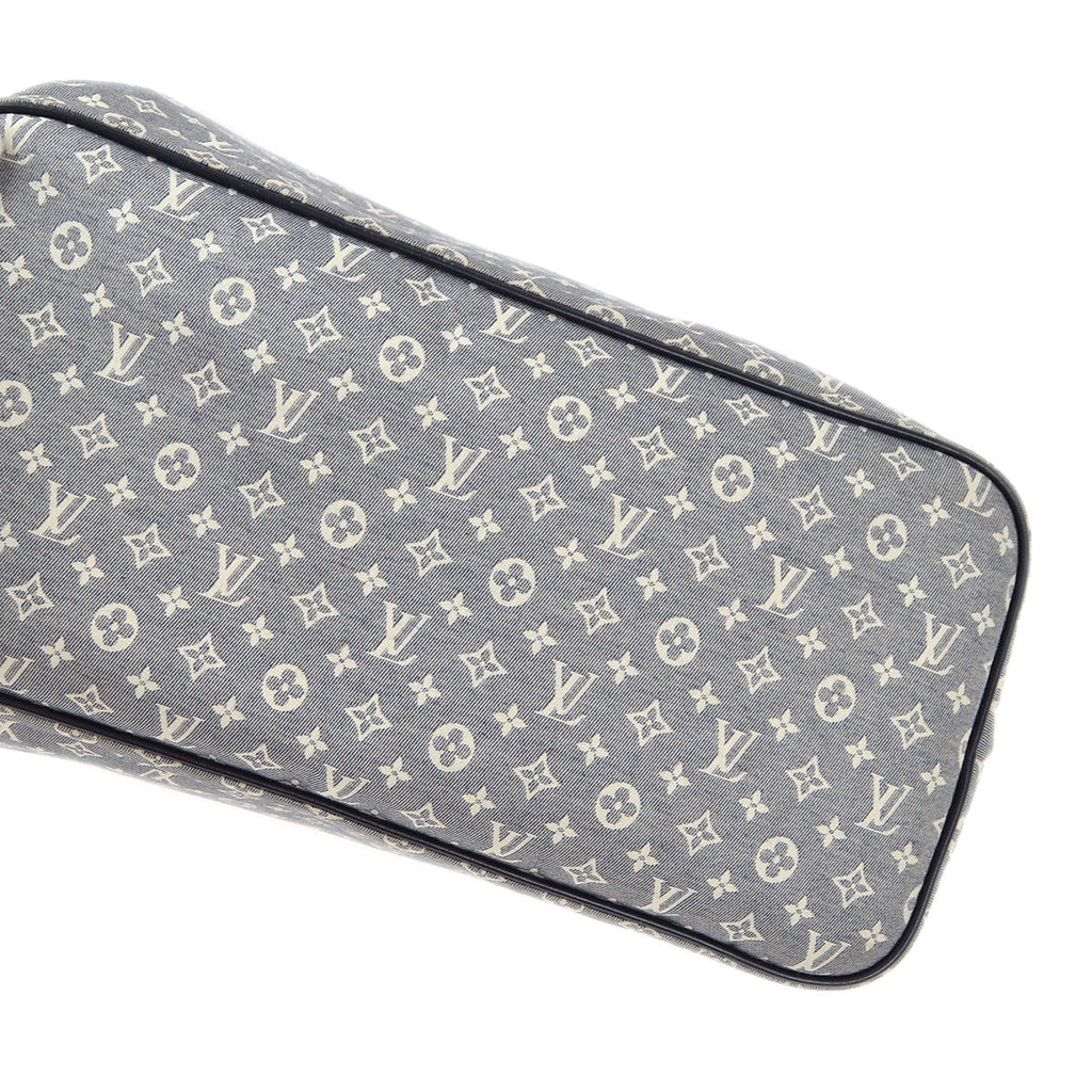 Louis Vuitton 2012 Navy Monogram Idylle Neverfull MM Tote M40514