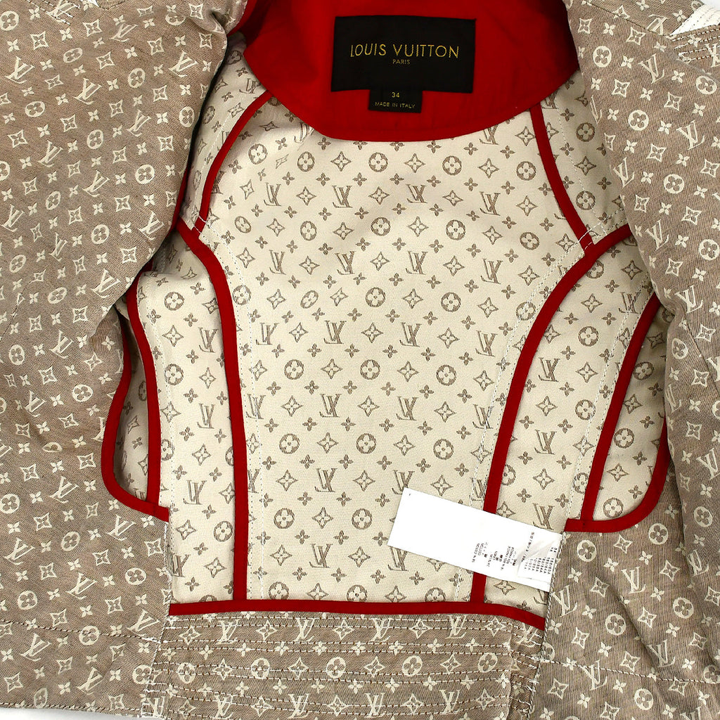 Louis Vuitton 2010 Denim Biker Jacket #34