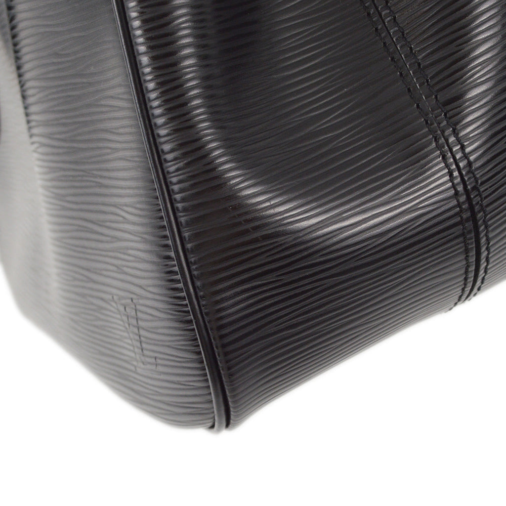 Louis Vuitton 2010 Black Epi Passy PM Tote Handbag M59262