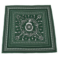 Hermes Les Cles 140 Scarf Shawl Green Small Good