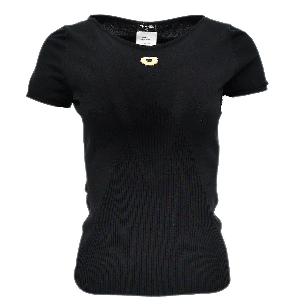 Chanel 2010 T-shirt Black #36