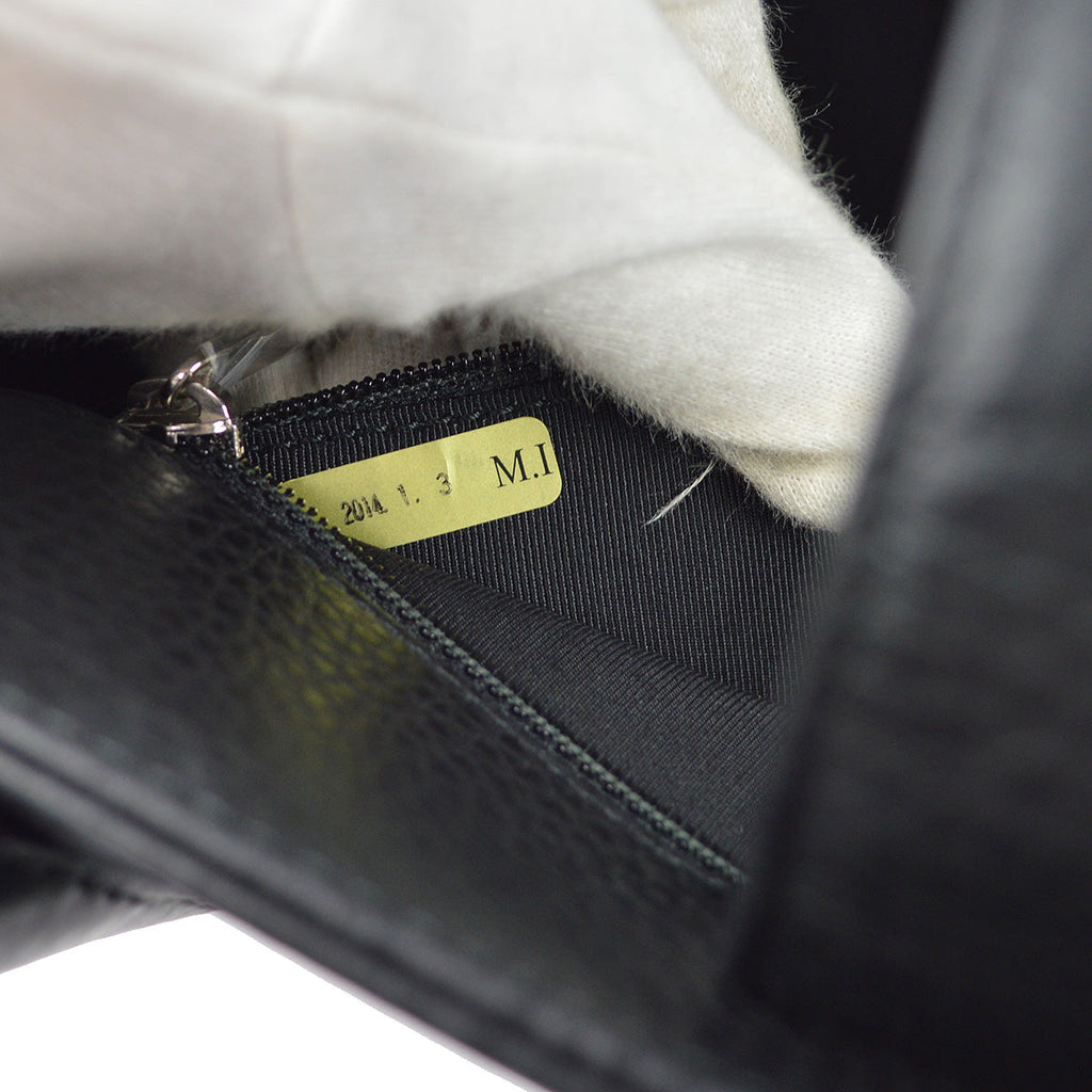 Chanel 2014 Black Calfskin Executive Tote Handbag
