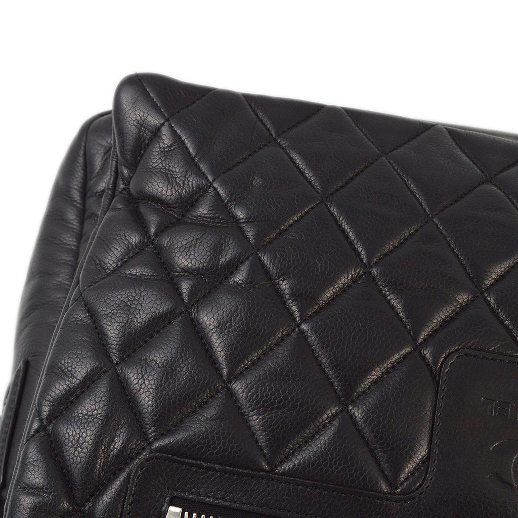 Chanel 2009-2010 Black Caviar Coco Cocoon Shoulder Bag