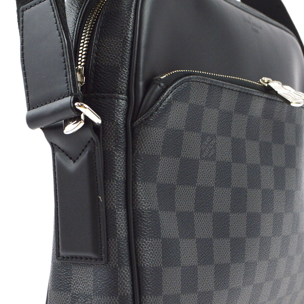 Louis Vuitton 2018 Damier Graphite Dayton PM Shoulder Bag N41408