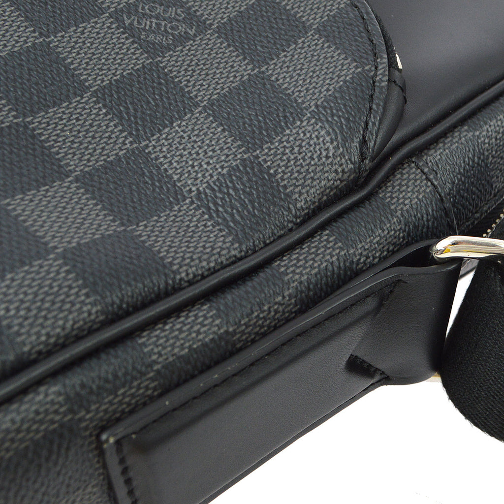 Louis Vuitton 2018 Damier Graphite Dayton PM Shoulder Bag N41408