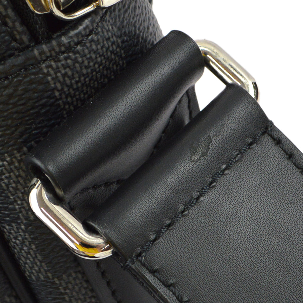 Louis Vuitton 2018 Damier Graphite Dayton PM Shoulder Bag N41408