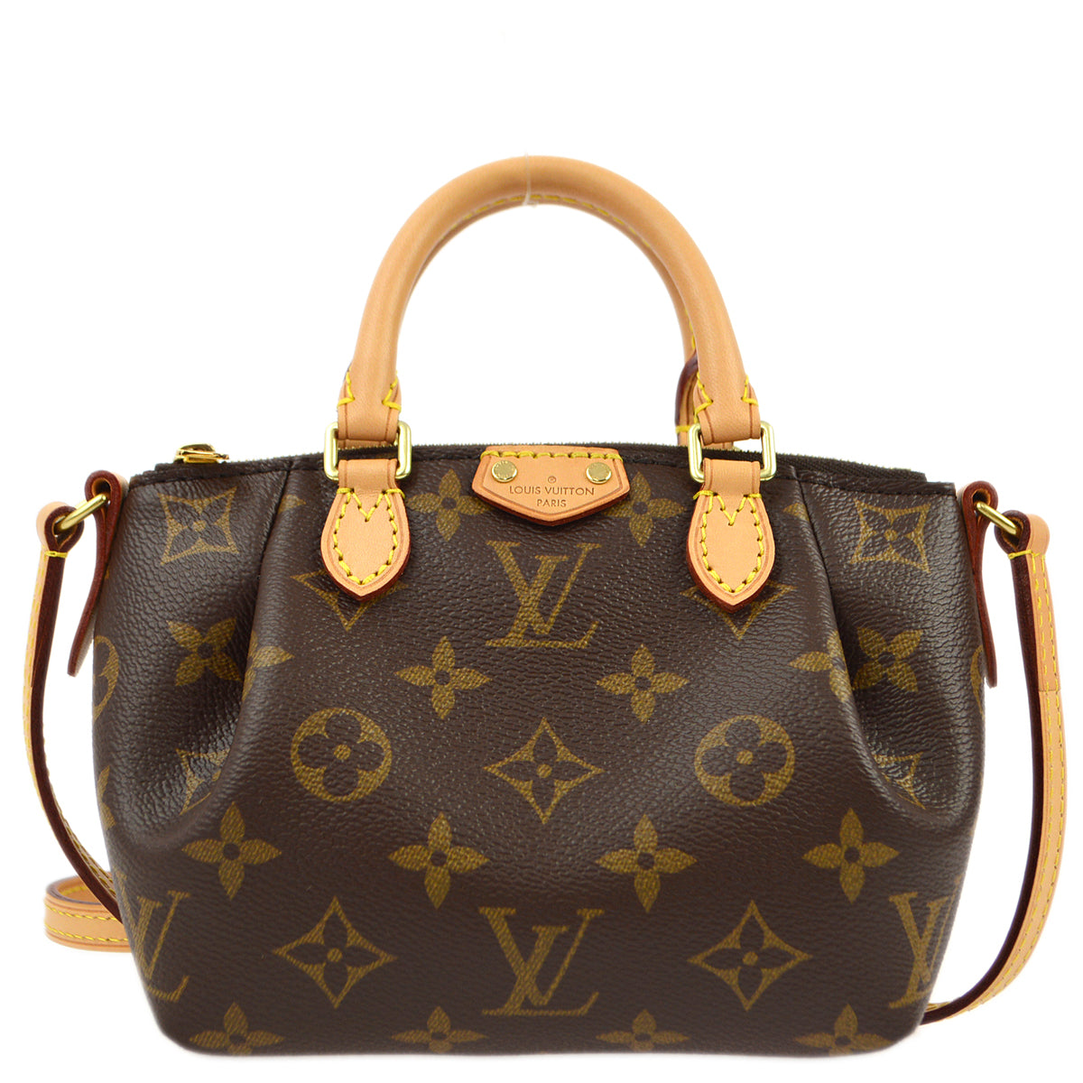 Louis Vuitton 2015 Monogram Nano Turenne 2way Shoulder Handbag M61253